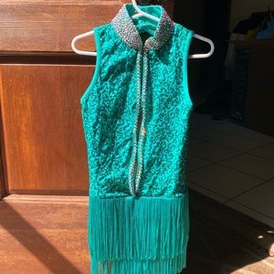 embellished dance costume